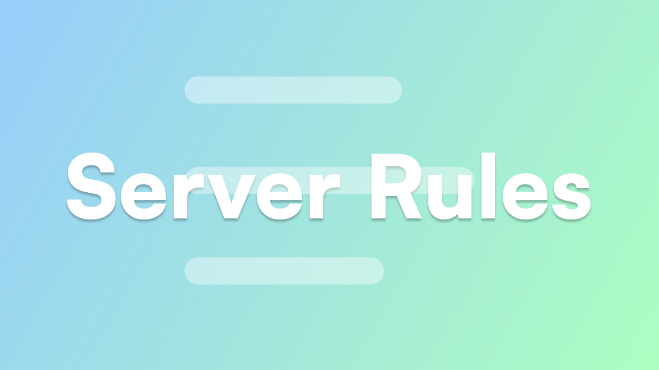 Server Rules
